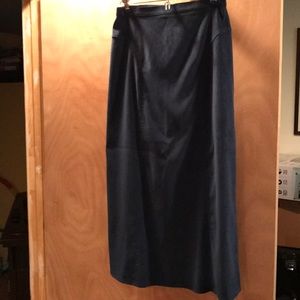 Moleskin long skirt